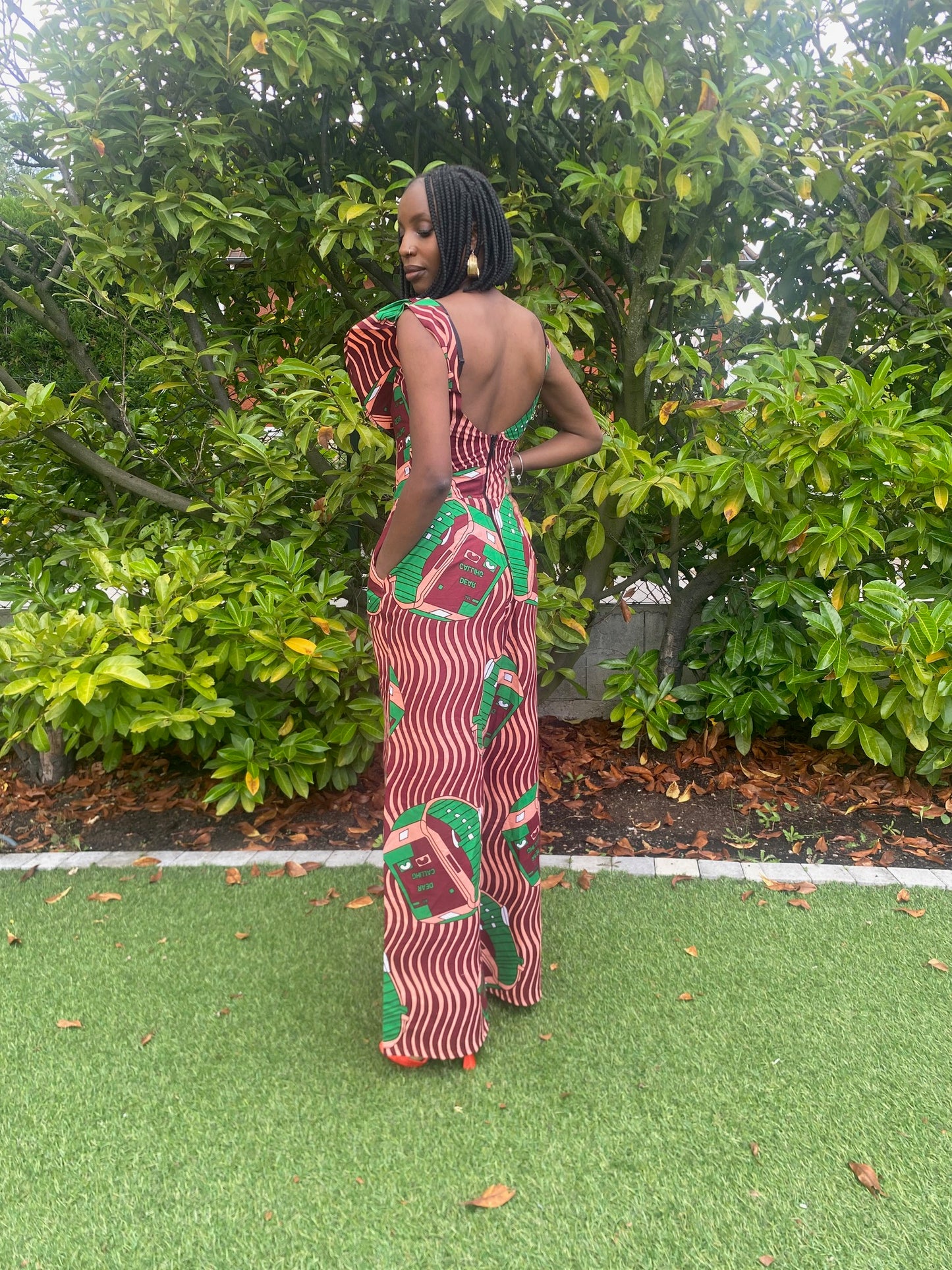 Combinaison wax dos mi nu